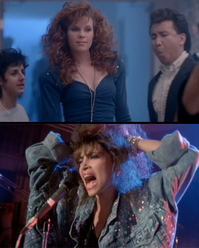 teen witch prom and concert scenes