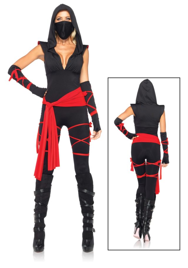 slutty ninja halloween costume