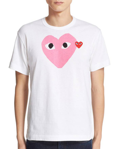 valentine's day gifts comme des garcons t-shirt