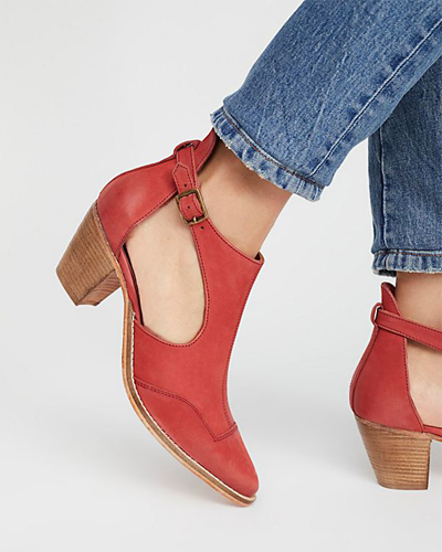 Free People red boots