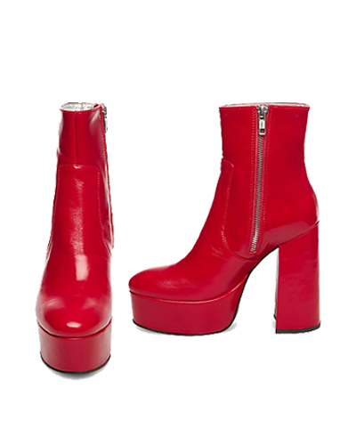Steve Madden red boots