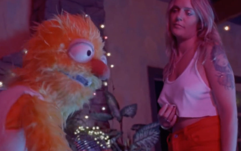 white tank top on tove lo in disco tits music video