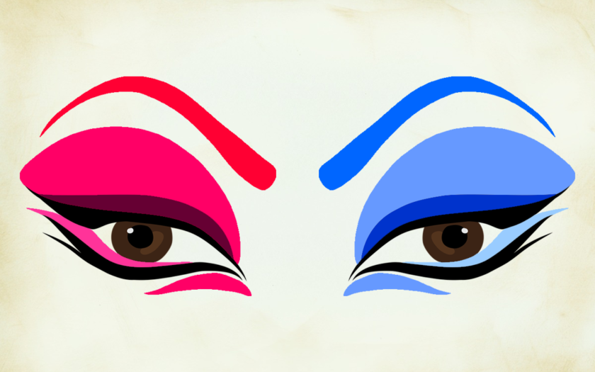 two eyes