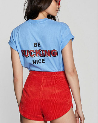Be Fucking Nice Relaxed Tee