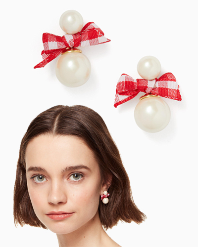 kate spade pretty pearly studs