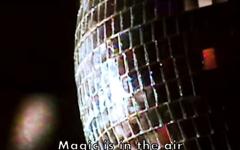 screenshot from promises lyric video