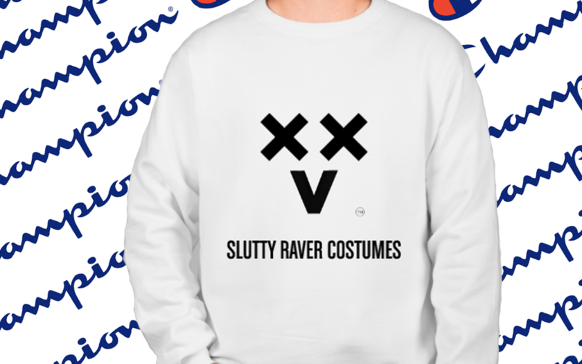 Champion x Slutty Raver Costumes Crew (not affiliated)