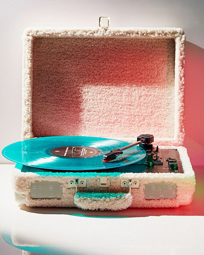 Crosley UO Exclusive Shearling Cruiser Bluetooth Record Player