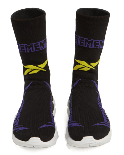 x reebok high top sock trainers