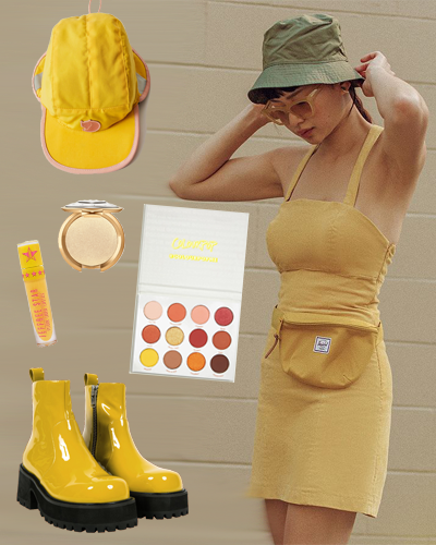 Yellow Monochromatic Outfit Fall 2018