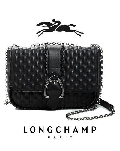 Longchamp Amazone Matelassé Small Leather Shoulder Bag 995