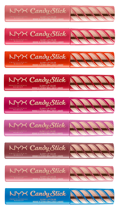 NYX PROFESSIONAL MAKEUP CANDY SLICK GLOWY LIP COLOR