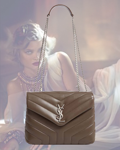 Small Loulou Matelassé Leather Shoulder Bag SAINT LAURENT 1950