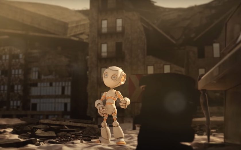 robot in alesso time music video