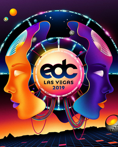 EDC Las Vegas 2019 poster