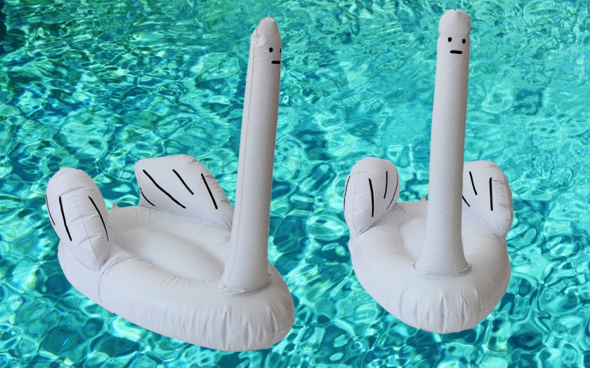 David Shrigleys Ridiculous Inflatable Swan-Thing