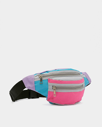 WANT In Your Primary Colorblock Fanny Pack