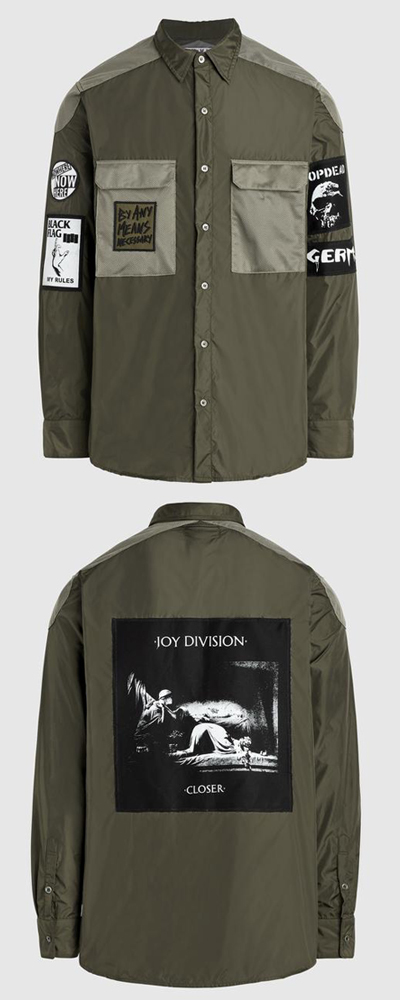 Dim Mak vs Joy Division + Co Nylon Overshirt #21