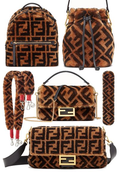 Stroke These Furry Fendi Bags This Fall 