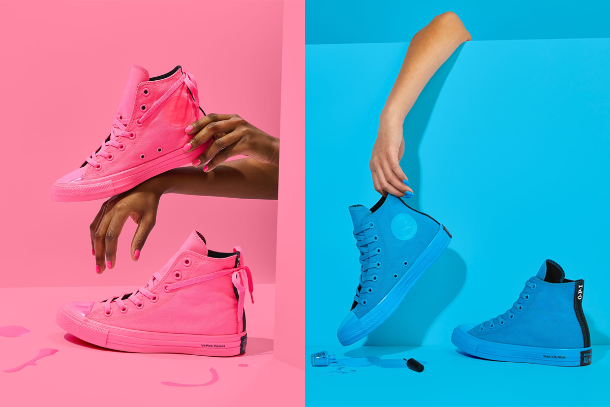Converse x OPI Release Matching Sneakers & Nail Polish - Slutty ... جي بي فاليريان