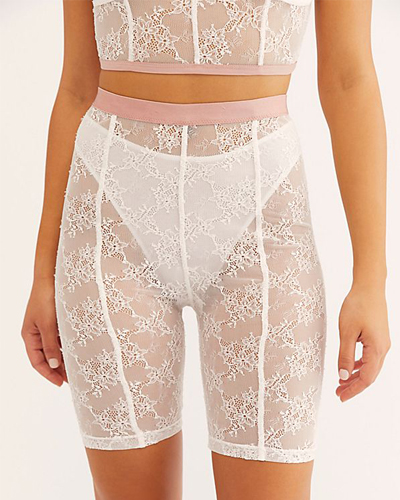 Free People Lucy Lace Bike Short