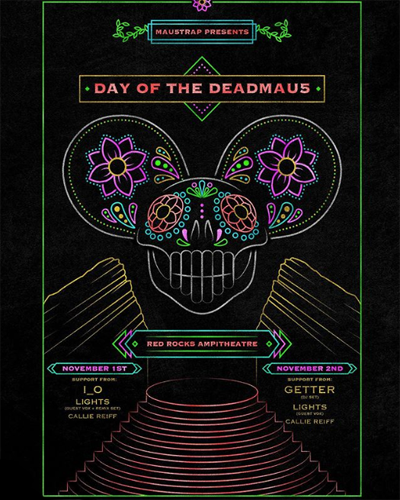 Day of the Deadmau5 Red Rocks 2019