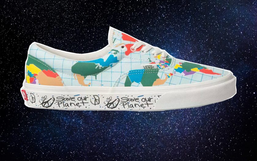 Save the Planet in Limited Edition Vans 