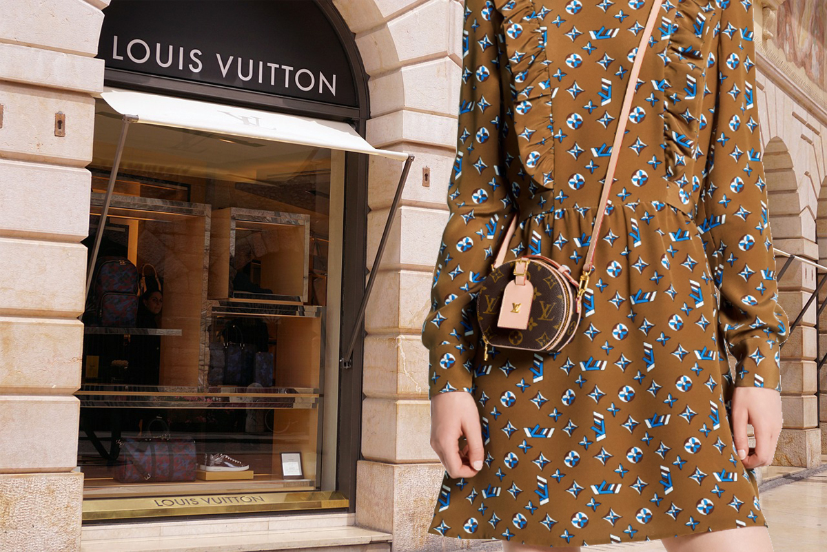Louis Vuitton Petite Boite Chapeau Reverse Weave